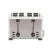 Import 12V custom logo electric donut toaster/2 slice long slot bread oven toaster from China