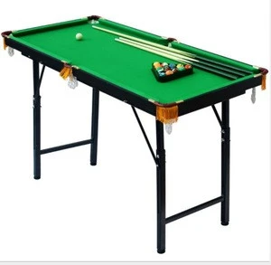 1.4M brand Pool Game Table Includes Brush for Kids folding Mini Billiard Table