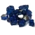 Import 1/4&quot;, 1/2&quot; Blue Reflective Fire Glass,not create toxic fumes, ash, smoke, or other unsafe from China