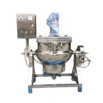 1500 Liter Steam Cooking Pot Stainless Steel Jacketed Cooking Kettle Agitated Jam jacketed kettle