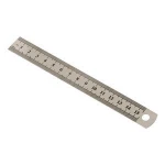 15cm Factory price custom stainless steel metal school use straight ruler