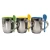 Import 15oz Silver Electroplating Ceramic Coffee Mug with Spoon from China
