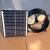 Import 15W 14inch solar powered wall ventilators, solar Ventilation Fans from China