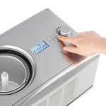 1.6 Quart Ice Cream Maker Stainless Steel Frozen Yogurt Automatic Machine Mixing Arm Treats On the Go Ice Cream