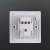 Import 16a indicator universal electrical wall outlet 2 gang 2 way light switch from China
