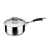Import 16cm Kitchen pot set Stainless Steel Milk Pot/Soup Pot/Sauce Pan with single handle from China