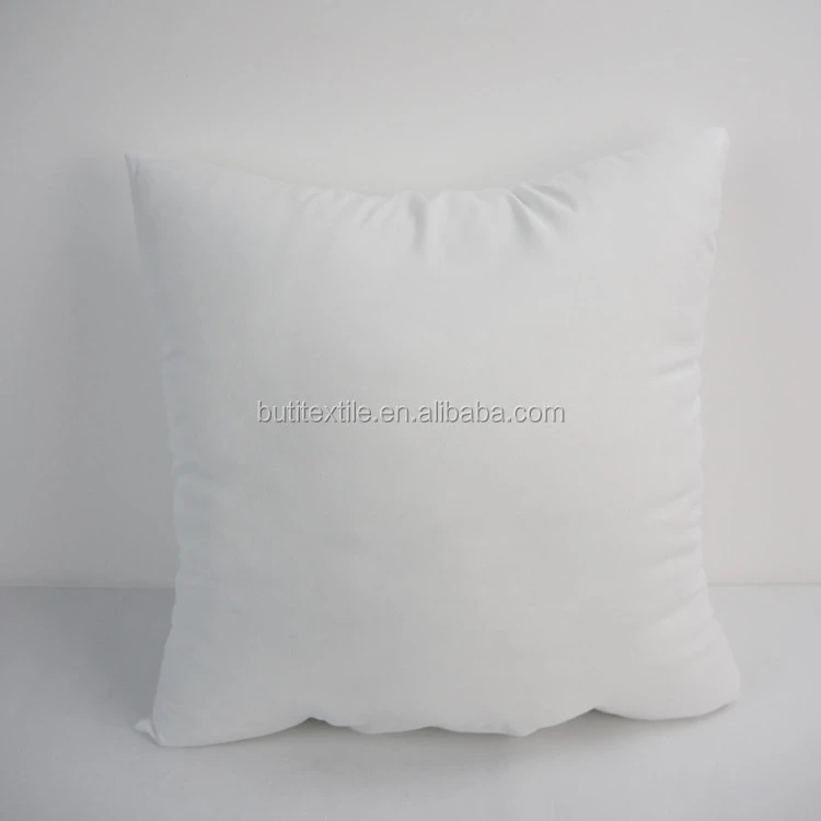 16x16 18x18  Square white vacuum package custom wholesale PP cotton filling cushion pillow insert
