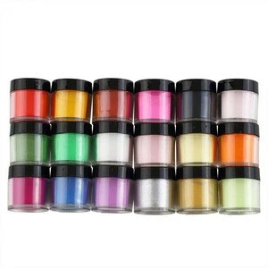 18 Colors Nail Acrylic UV Polish Kit Decorate Manicure Powder Nail Art Set Acrylic Nail Powder