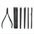 Import 18-piece black nail clippers set manicure nail clippers beauty set custom LOGO from China