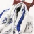 Import 180cm*90cm digital printed light weight fashion cheap price stock white long silk scarf from China