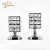 Import 19cm height Factory direct supply wedding candlestick centerpieces metal crystal candle holder from China