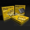 2 In 1 Magnetic Double Faced Board Game- Chess Set & Nine Men`s Morris