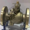 2 PC RF FF Flanged Bronze Ball Valve