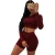 Import 2 Pieces Set Women Gym Clothing Fitness Clothing Women Winter Yoga Suit Gym Wear Crop Sportswear Workout Clothing 2020 from China