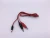 Import 2 Pole 4mm Banana Plug LandScape Cable Connector Lead wire for Tester Power Cable from Hong Kong
