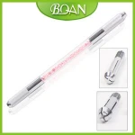 2016 Double Tips Rhinestone Decorated Manual Hand Tool Microblading Needle Permanent Eyebrow Pencil