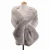 Import 2018 Fashion Accessories White Black Grey Faux Fur Shawls Stole For Women from China