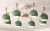 Import 2018 New butterfly fresh brisk refreshing crisp style Macarons colors chandelier pendant light lamp from China