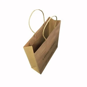 2018 popular craft logo paper packaging bag