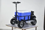 2019 New style 80cc 4 wheel gas scooter with PVC box