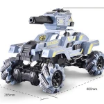2020  Amazon new hot sale 1:10 remote control High speed drift tank launch water bomb combat vehicle toys; rc shooting tank