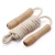 Import 2020 Cheap Wholesale Adjustable Wooden Handle Cotton Rope Braided Skipping Jump Rope from China