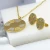 Import 2020 costume jewelry sets necklace gold stainless steel jewelry sets women from China