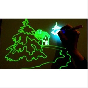 2020 HOT amazon A3 A4 A5 magic freeze light fluorescent drawing board draw with light magic doodle mat