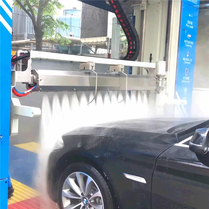 2020 leisu wash DG foaming and wax touchless automatic tunnel car wash machine car service autolavado