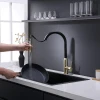 2020 modern sink mixer tap amazom hot sale 304 steel kitchen sink pull-down kitchen sink faucet with pull out sprayer