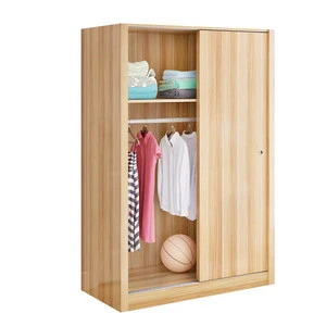 2020 New design kids clothing cabinets or wardrobe with sliding door
