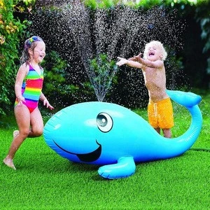 2020 NEW Huge Inflatable Unicorn Animal Sprays Shark Whale Sprinkler Water Toys For Kids