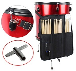2020 Stylish Custom 14x8 Skb Gretsch Black 10mm Foam Snare Drum Stick Holder Mallet Bag Key Flight Show Kits Instrument Rucksack