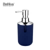 2021 Amazon Hot Selling 6pcs Plastic Bath Accessories Decor Set Blue Luxury Designers Bathroom Accessories Set