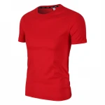 2021 Breathable wholesale custom logo plain blank men t shirt