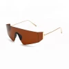 2021 Fashion rimless sun glasses unisex oversized eyewear shades sunglasses