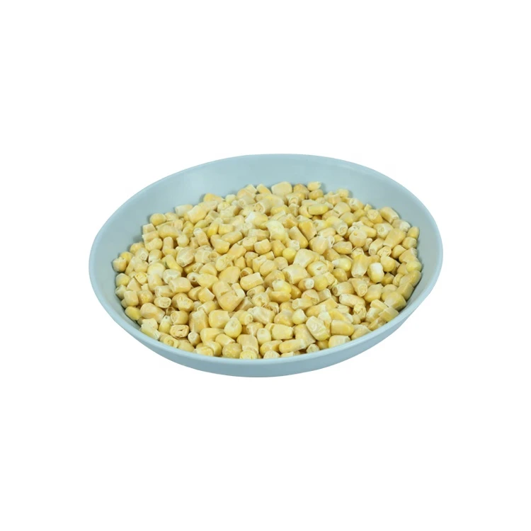 2021 high quality healthy food freeze dried organic vegetables whole yellow corn