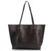 2024 Lizard print material multicolor Alligator crocodile Bag New Female Pu Shoulder Big Tassel Wholesale Large Tote Bags Women