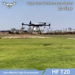 20L Liter Large Payload Dualaxis Folding Agriculture Drone with High Pressure Fan Nozzle
