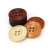 Import 20mm 30mm 40mm Custom Wooden Buttons Handmade With Love Scrapbooking Sewing Button Natural Wood Personalized Buttons from China