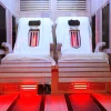 24-L4 Luxury far infrared sauna room hotsale dry sauna  with massage sauna chair
