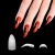 Import 24pcs/box Acrylic white Plastic Nail Forms System for DIY Nail Polish Poly Gel from China