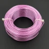 2mm pink colorful aluminum wire, aluminum craft wire