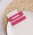 Import 2pcs/card Super hot Ins style acrylic hairpins bright candy color hair clips from China