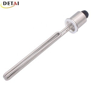 2&quot; Tri Clover 240V 3500W Electrical Immersion Water Heater Fold back Type Brewing Heating Element