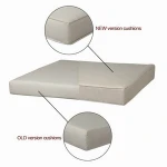3 Pieces Patio Garden Set Modern Outdoor  Rattan Sofa Set