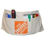 3 pocket half waist cotton apron