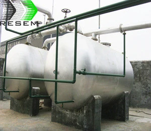 30tons one day continuous crude oil / engine oil distillation machine with CE SGS certificates