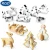 Import 3D Christmas Cookie Cutters Set - 8 Piece Stainless Steel Cookie Cutters Including Christmas tree, Snowman, Deer & Sled Shapes from China
