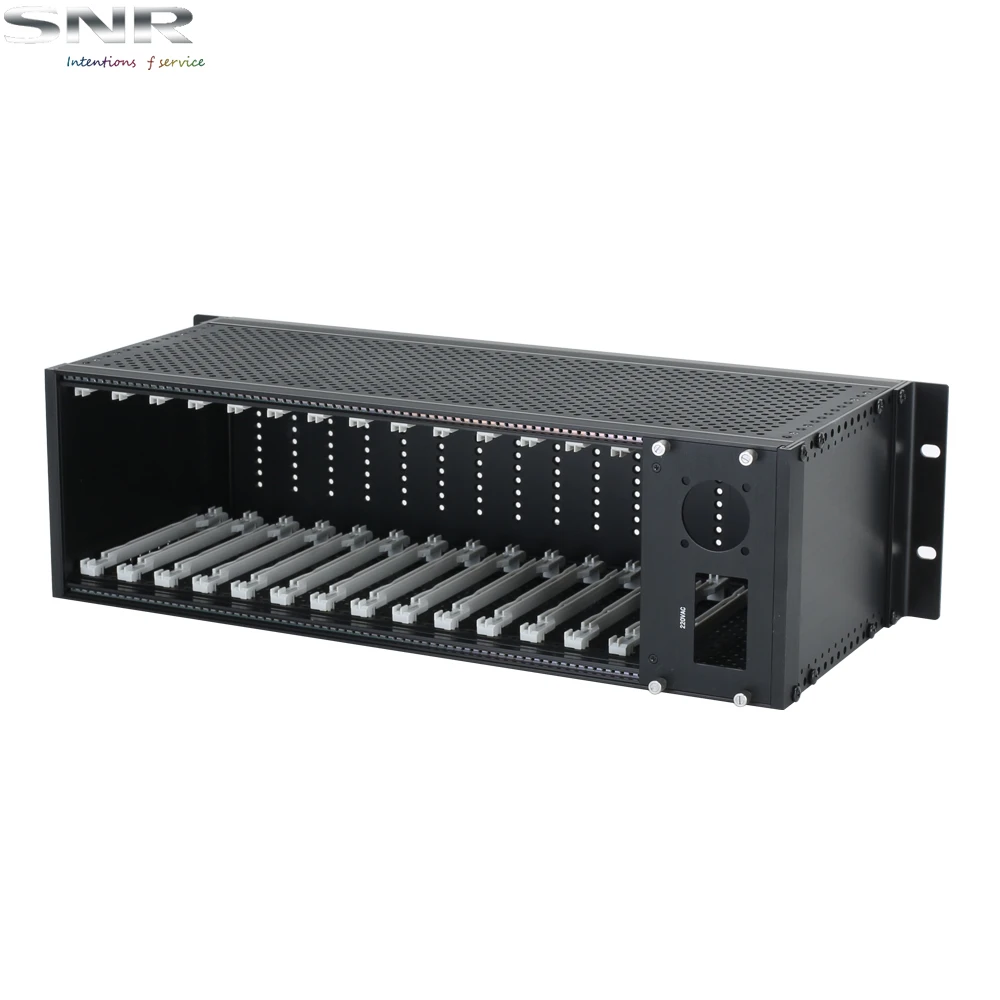 3u black anodizing rack enclosure aluminium instrument chassis aluminum cabinet